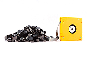 broken tape backup